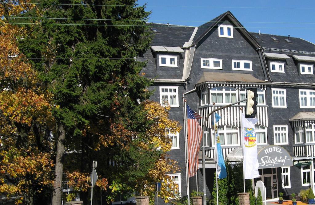 Hotel Schieferhof - Glaslust Neuhaus am Rennweg Esterno foto